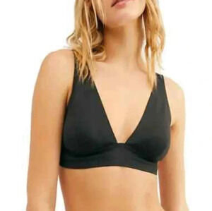 NWT Free People Erin Scuba Bralette Black SZ XS